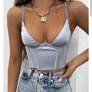 White Fox Bustier Ice